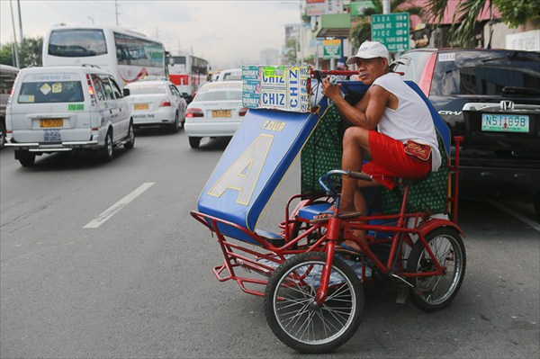 Велорикша, Манила.